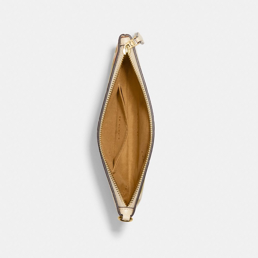 Small Wristlet With Floral Print