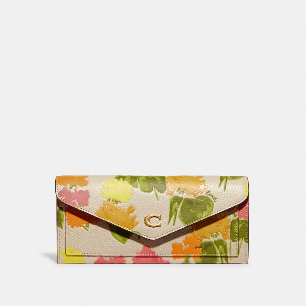COACH® | Wyn Soft Wallet With Floral Print
