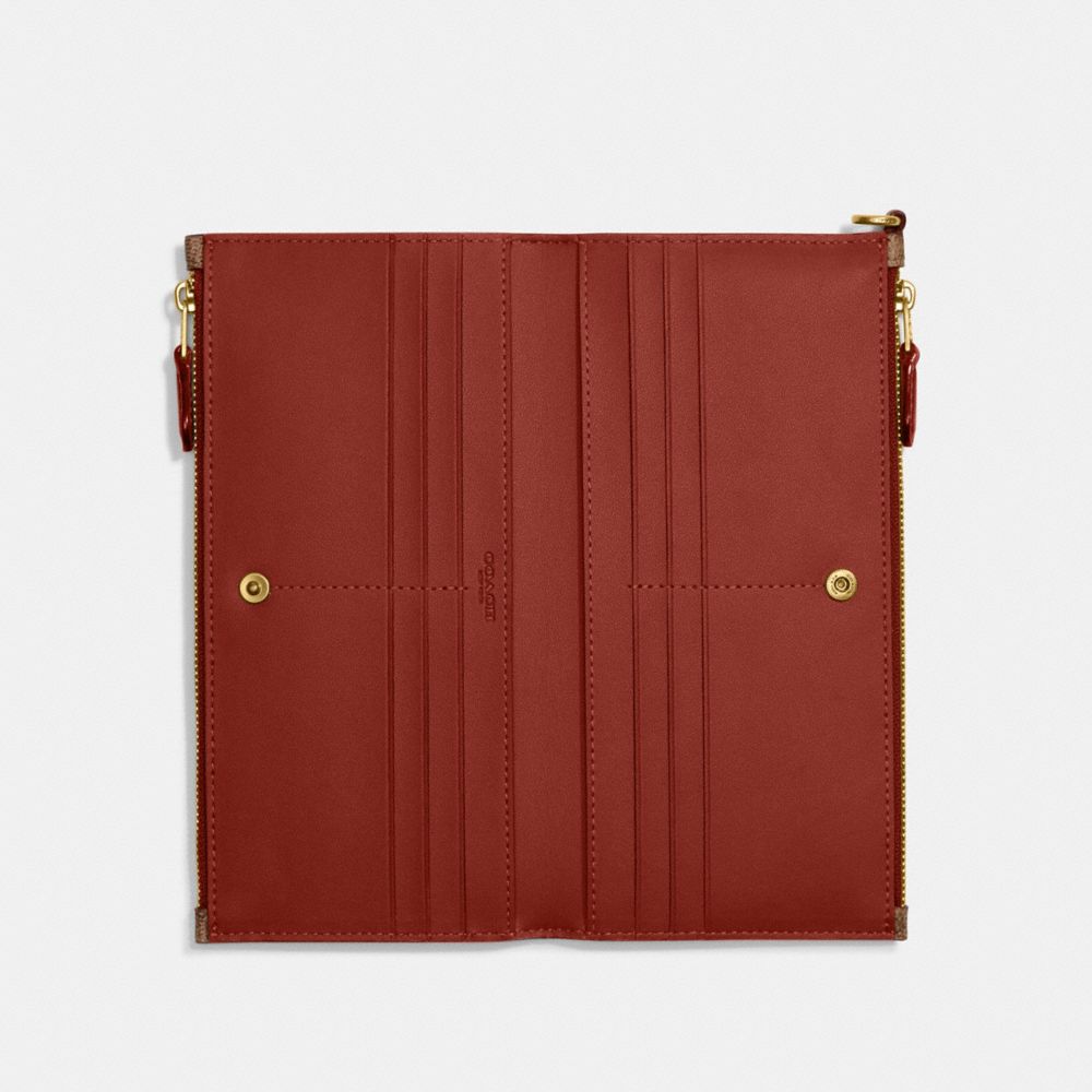 COACH®  Wine Carrier In Signature Canvas