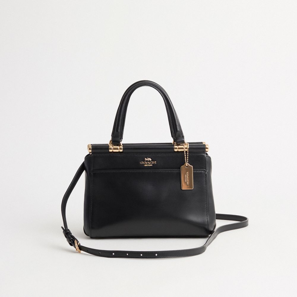 Light Gold Black Restored Grace Bag 20