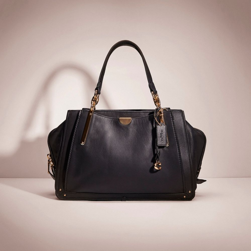 Coach dreamer satchel hot sale in smooth leather