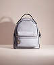 COACH®,RESTORED CAMPUS BACKPACK 23,Smooth Leather,Silver/Mist,Front View