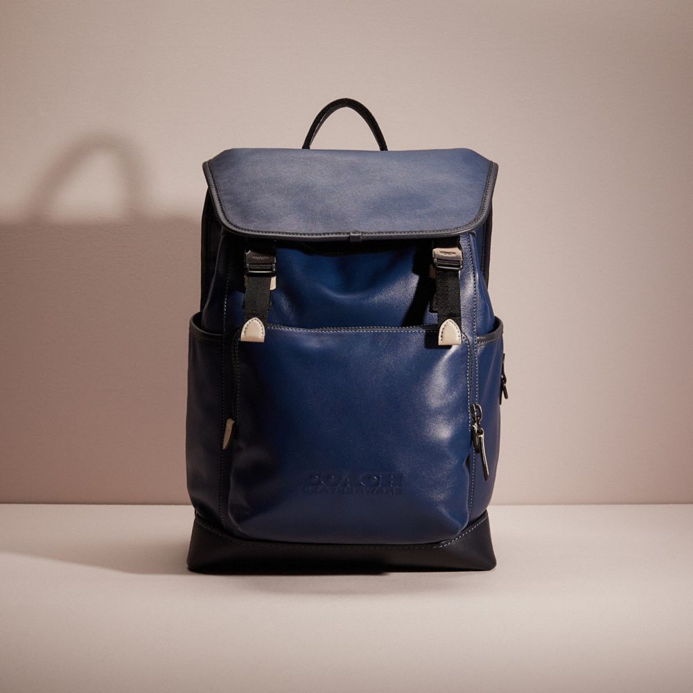 Restored League Flap Backpack In Colorblock
