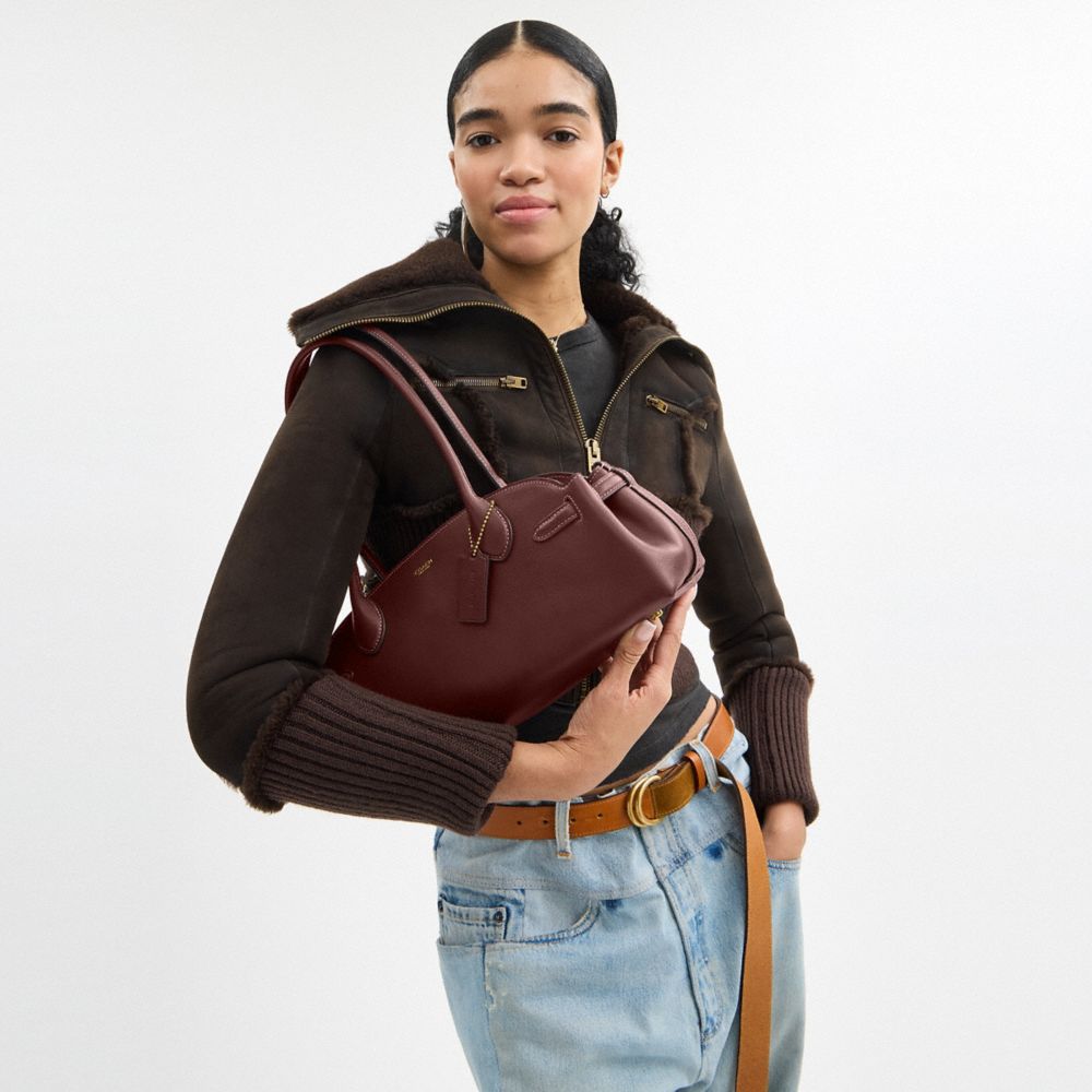 COACH®,Runway Empire Carryall Bag 34,,Detail View