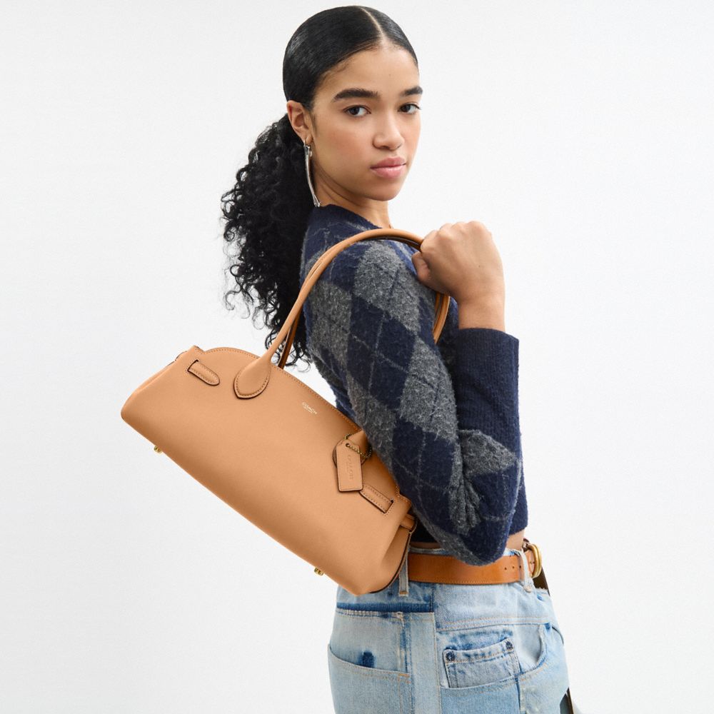 COACH®,Runway Empire Carryall Bag 34,,Detail View