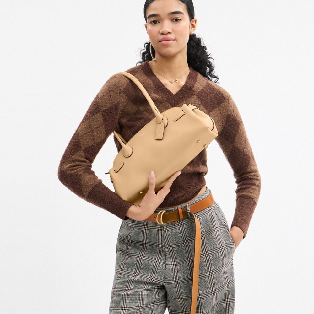 COACH®,Runway Empire Carryall Bag 34,,Detail View