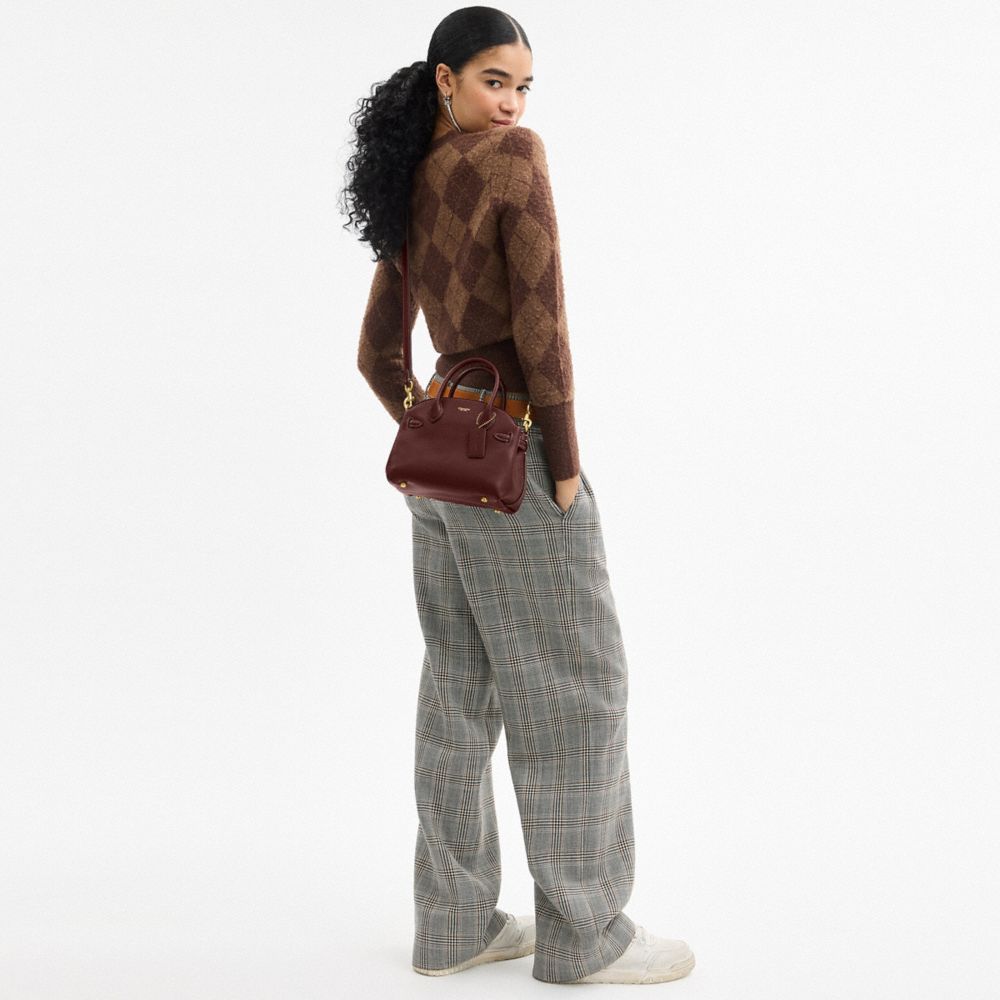 COACH®,Runway Empire Carryall Bag 21,,Detail View