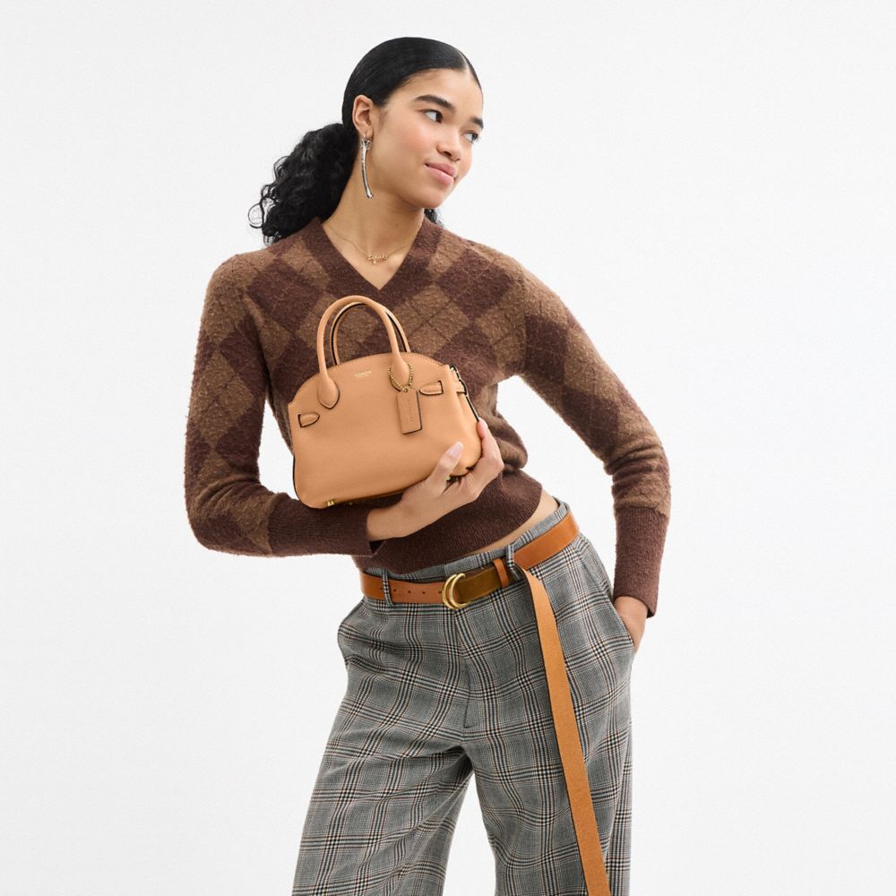COACH®,Runway Empire Carryall Bag 21,,Detail View
