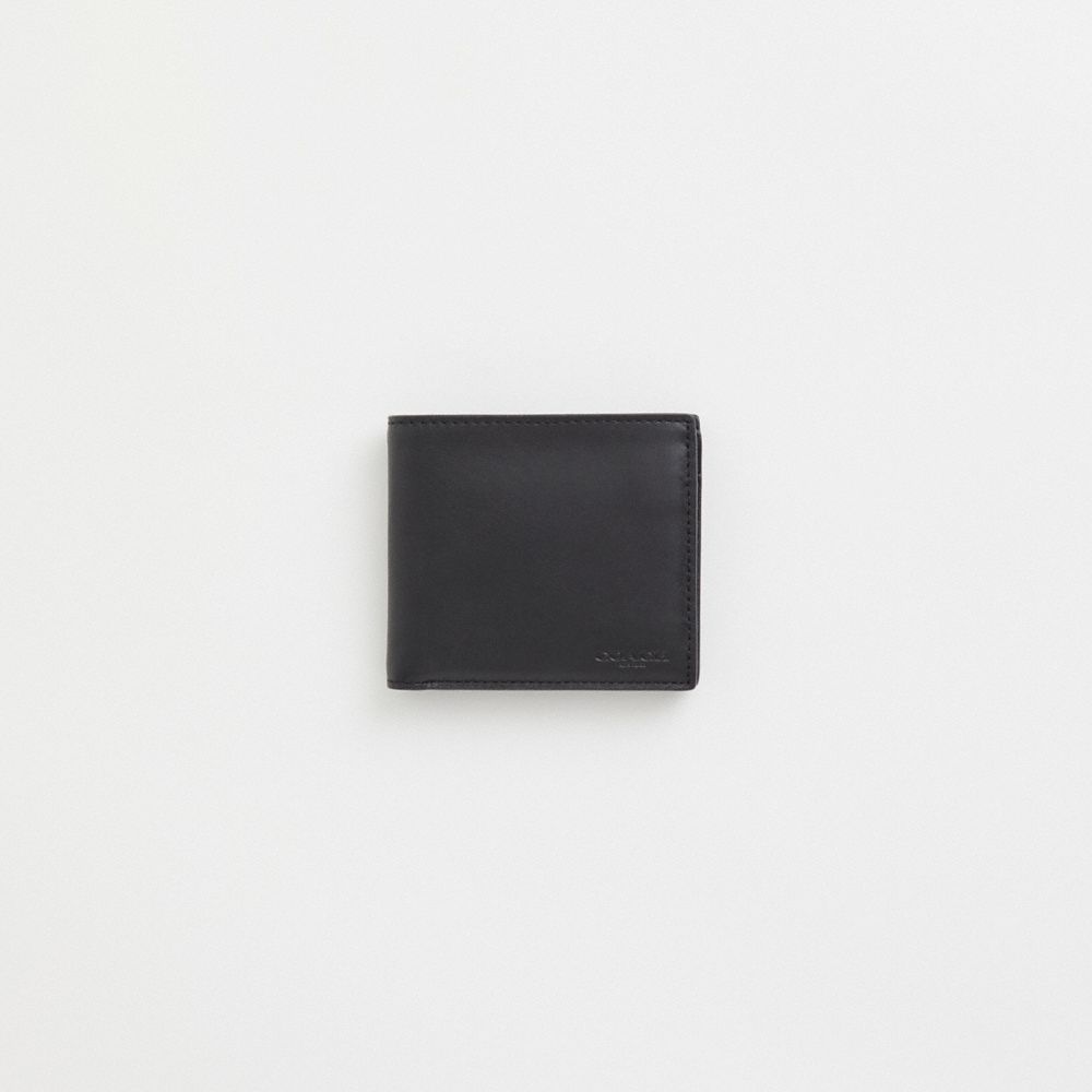 Coach Restored Coin Wallet In Black