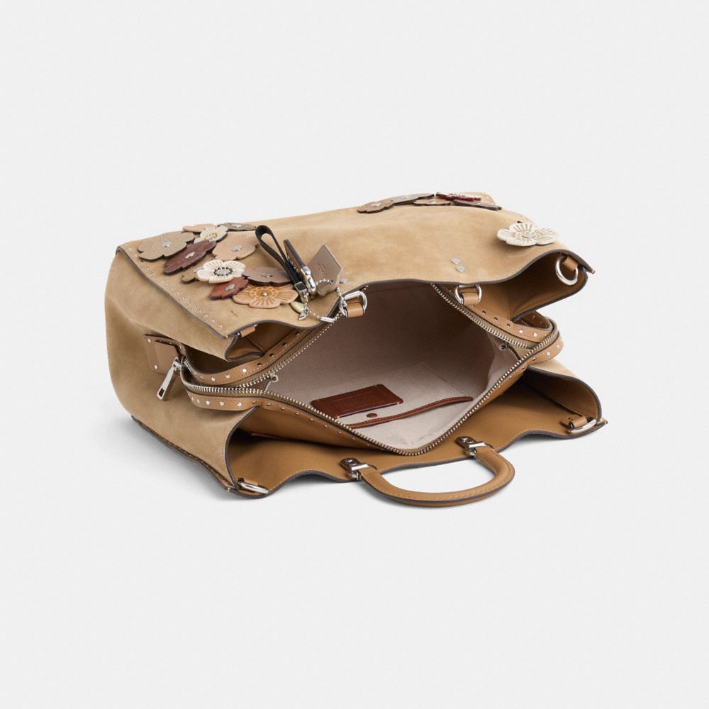 COACH®,Upcrafted Rogue Bag 39 With Rivets,,Inside View,Top View