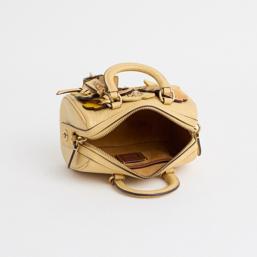 COACH®,Upcrafted Ruby Satchel 18,,Inside View,Top View