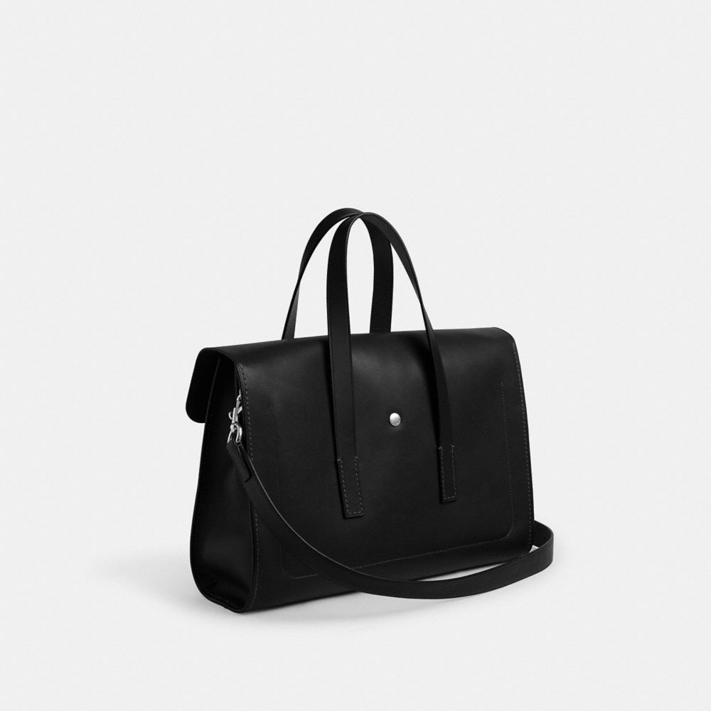Coach Flatiron Portfolio In Black