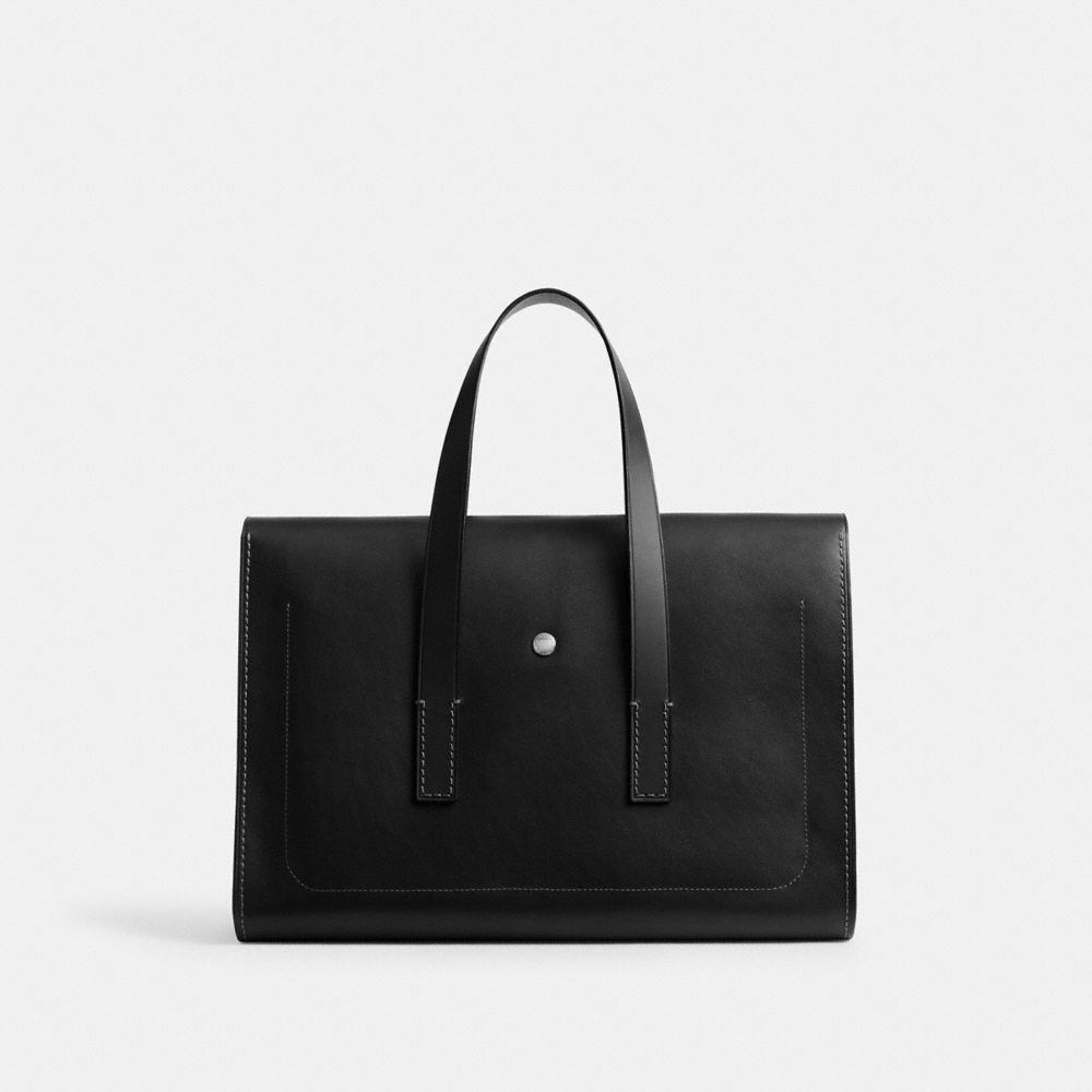 Coach Flatiron Portfolio In Black