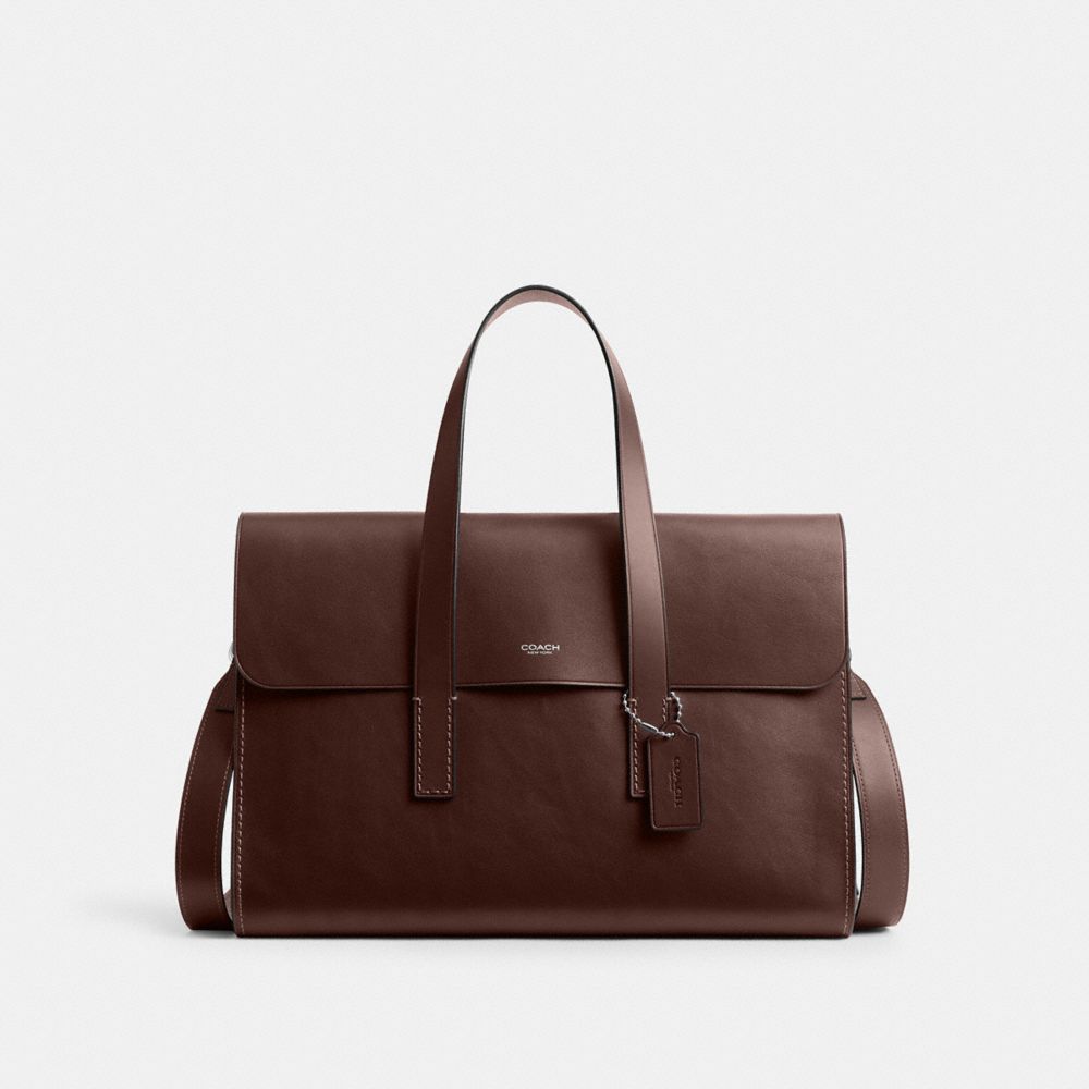 Coach Flatiron Portfolio In Brown