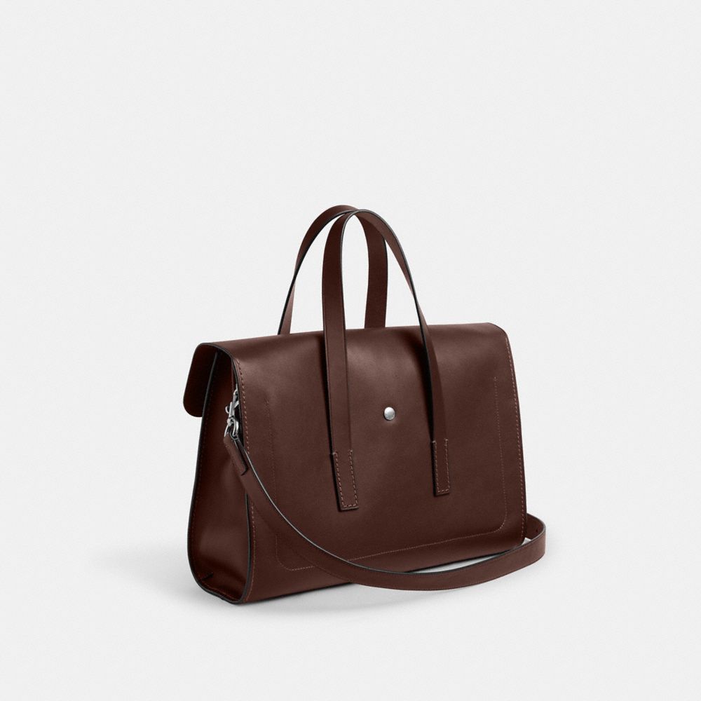 Coach Flatiron Portfolio In Brown