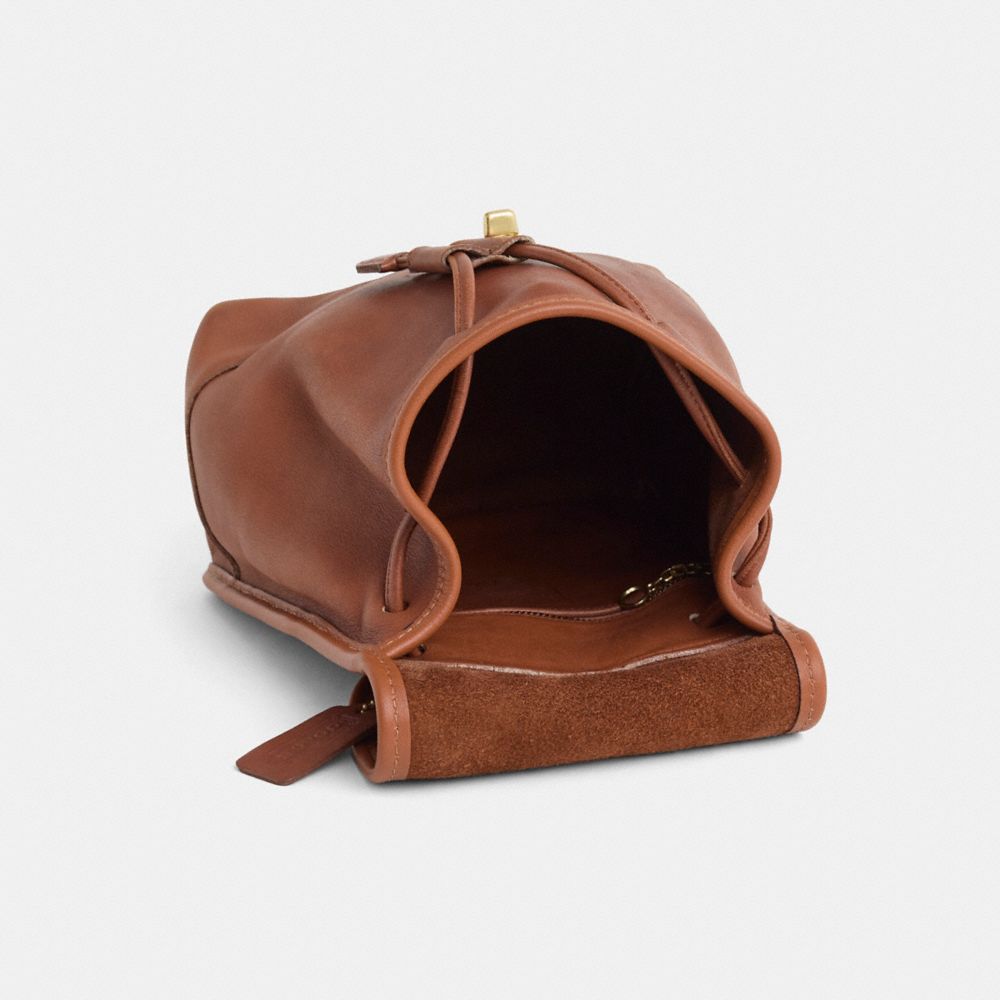 COACH®,Vintage Small Day Pack,,Inside View,Top View