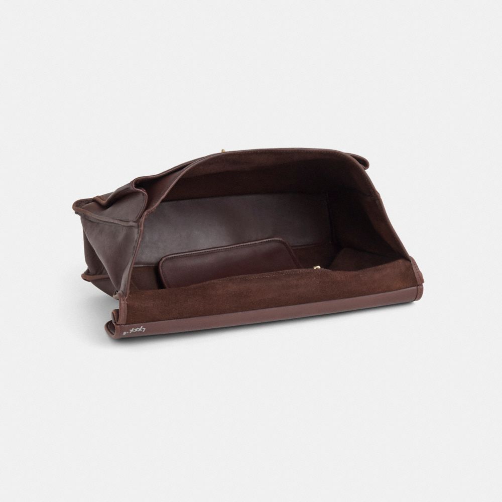 COACH®,Vintage Metropolitan Brief,,Inside View,Top View