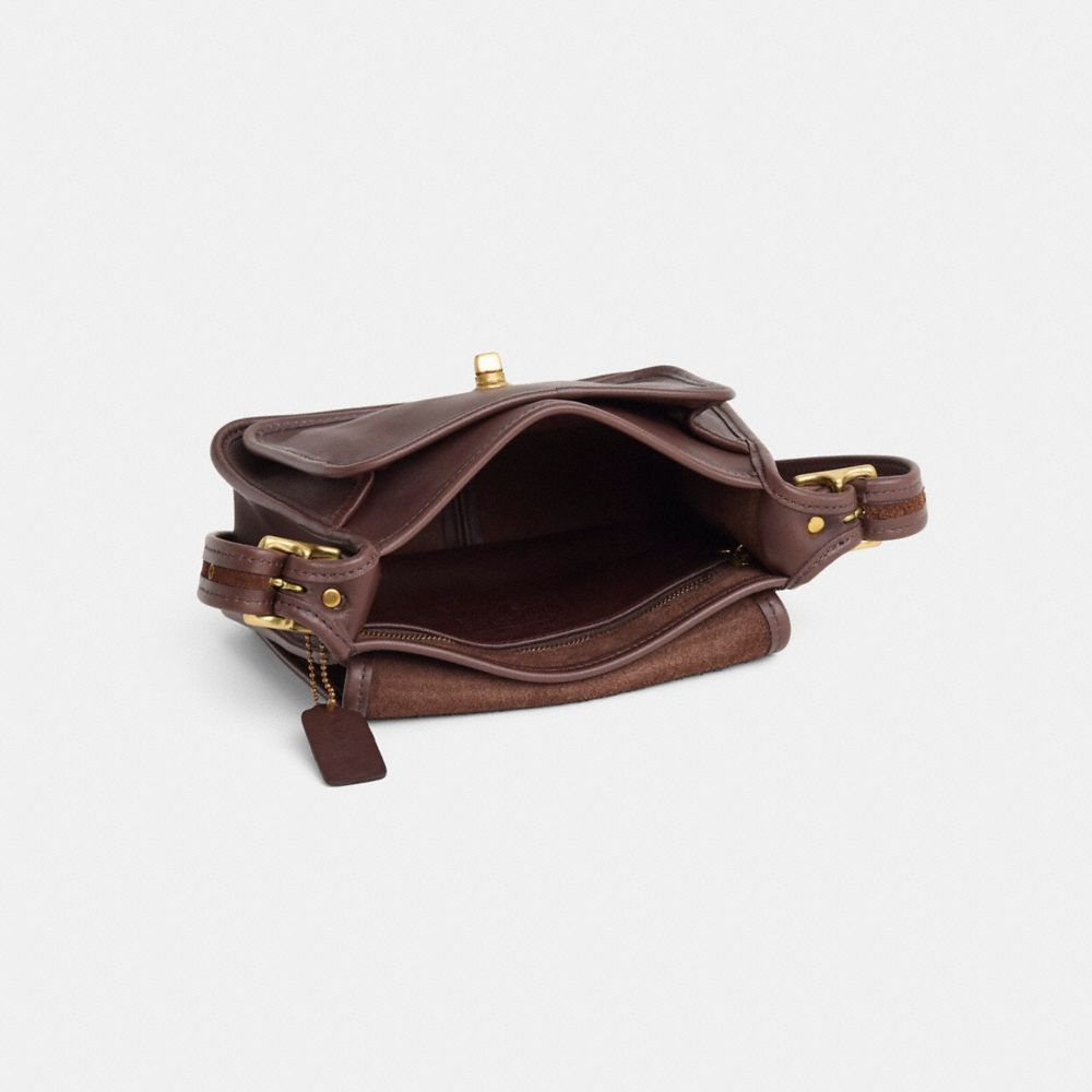 COACH®,Vintage Rambler's Legacy Bag,,Inside View,Top View