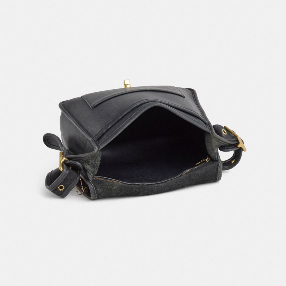 COACH®,Vintage Stewardess Bag,,Inside View,Top View