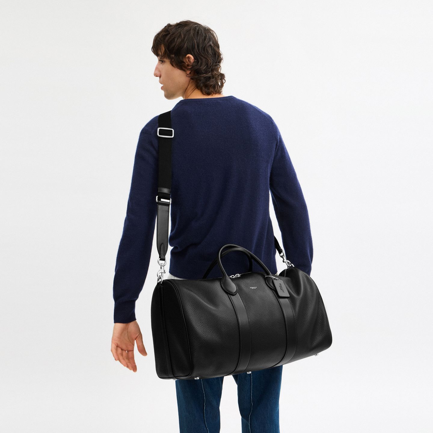 Мужская сумка Coach Compass Bag 50, цвет: Чёрный — фото 5