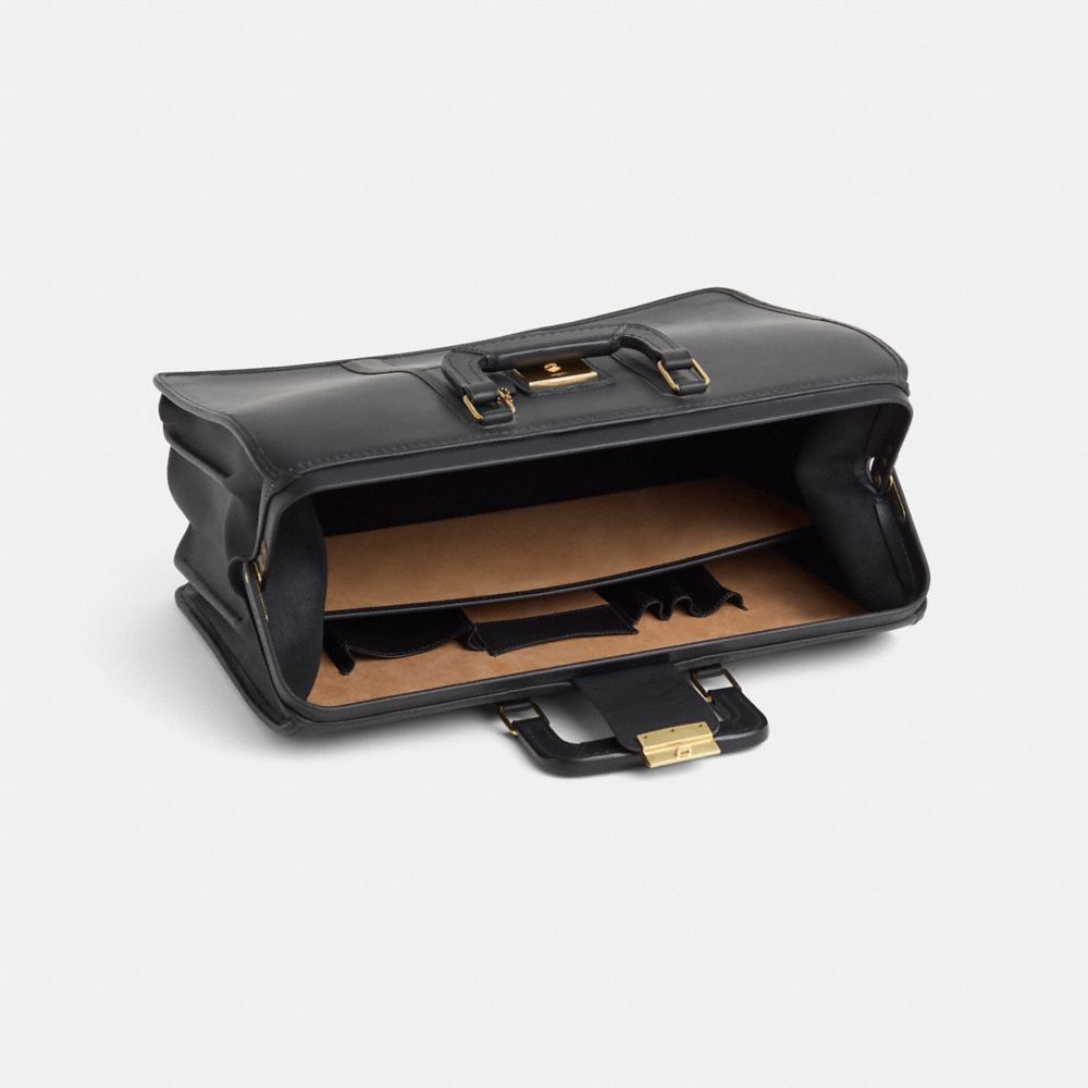 COACH®,Vintage Brief Bag,,Inside View,Top View