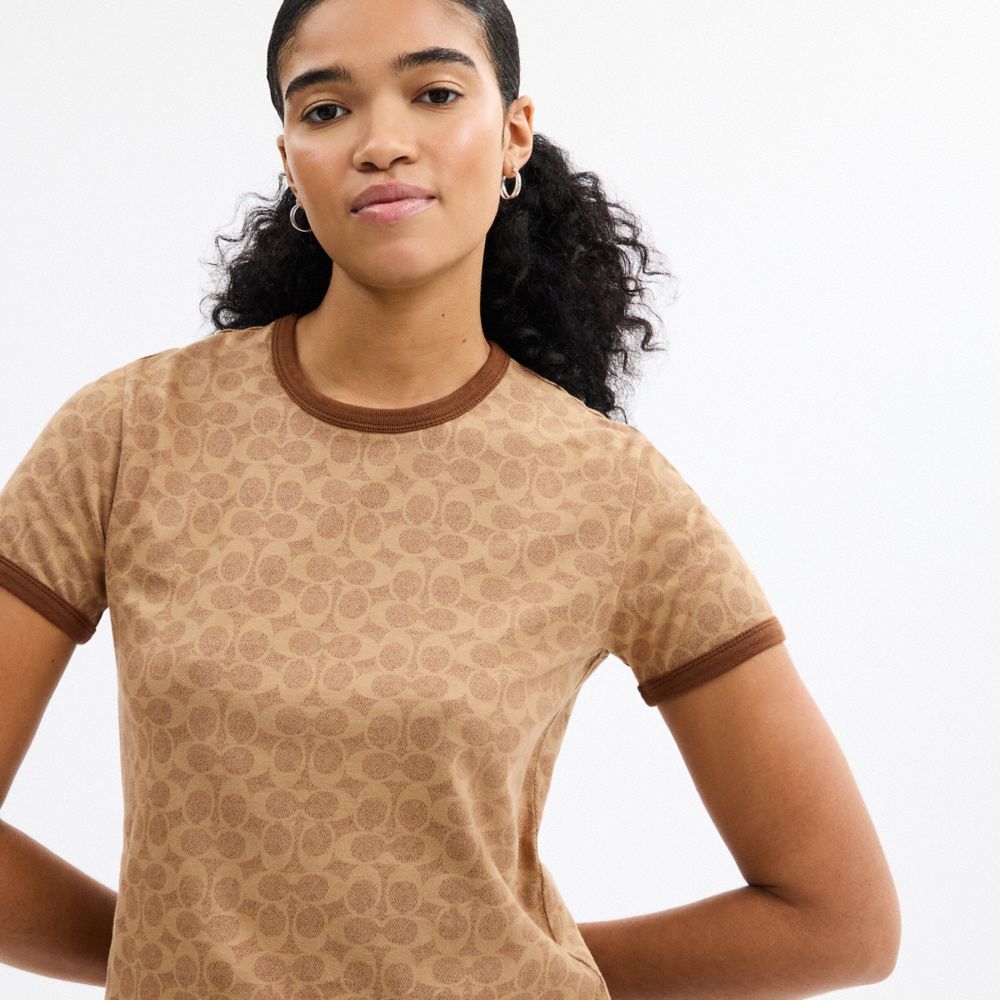 Signature Ringer T Shirt