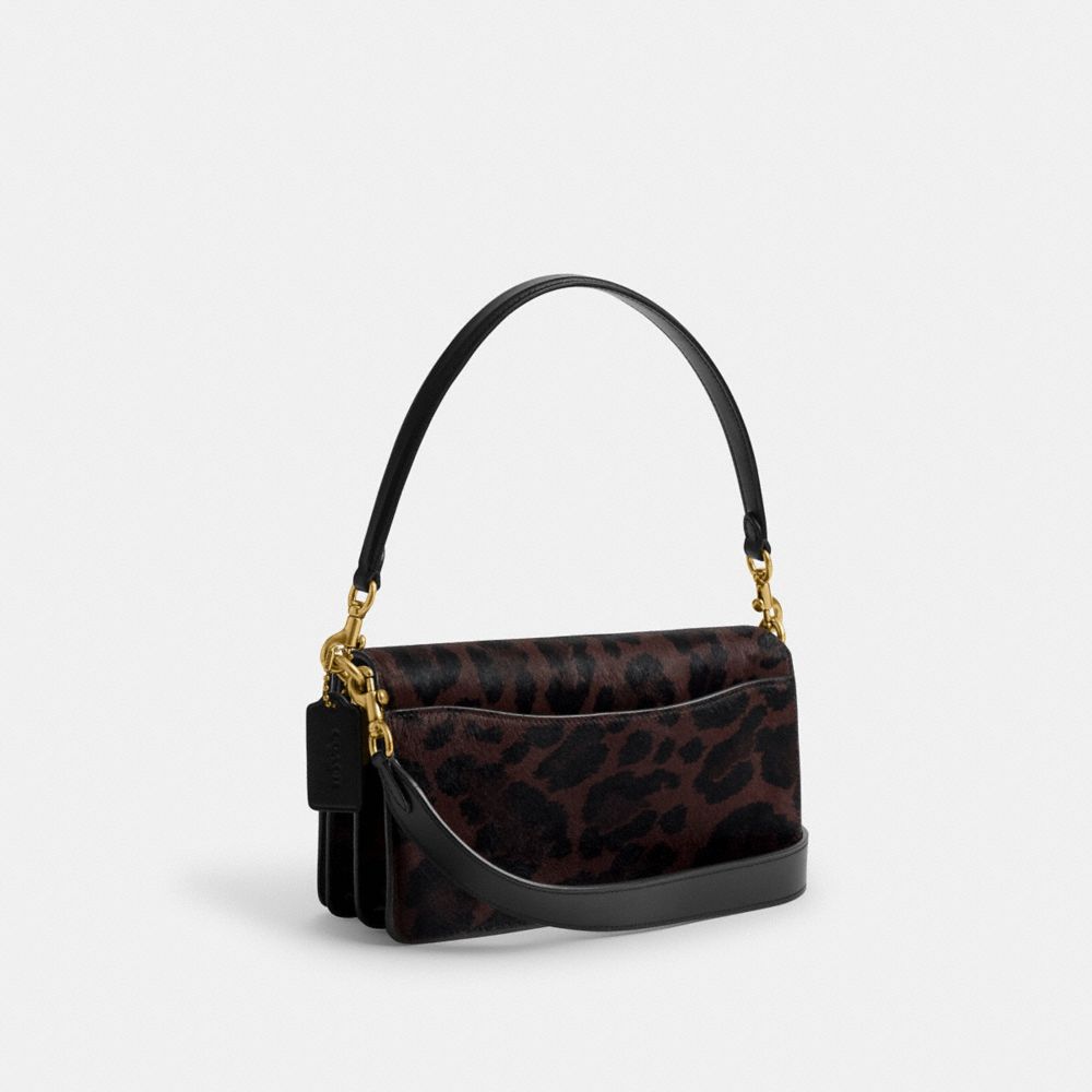 Coach Tabby Shoulder Bag 26 In Haircalf With Leopard Print
