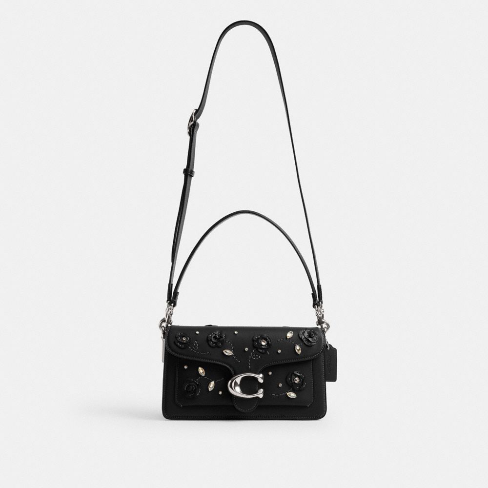Tabby Shoulder Bag 26 With Crystal Embellishment