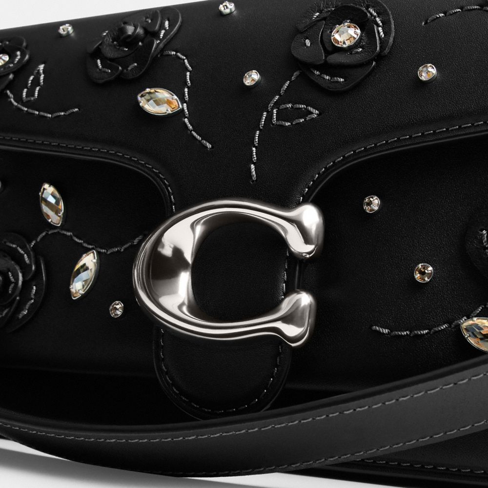 Tabby Shoulder Bag 26 With Crystal Embellishment