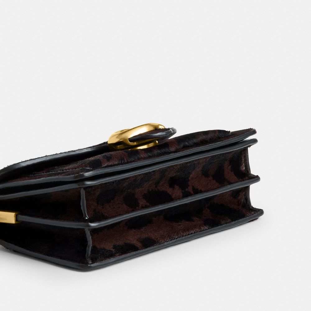 Coach Tabby Shoulder Bag 20 In Haircalf With Leopard Print