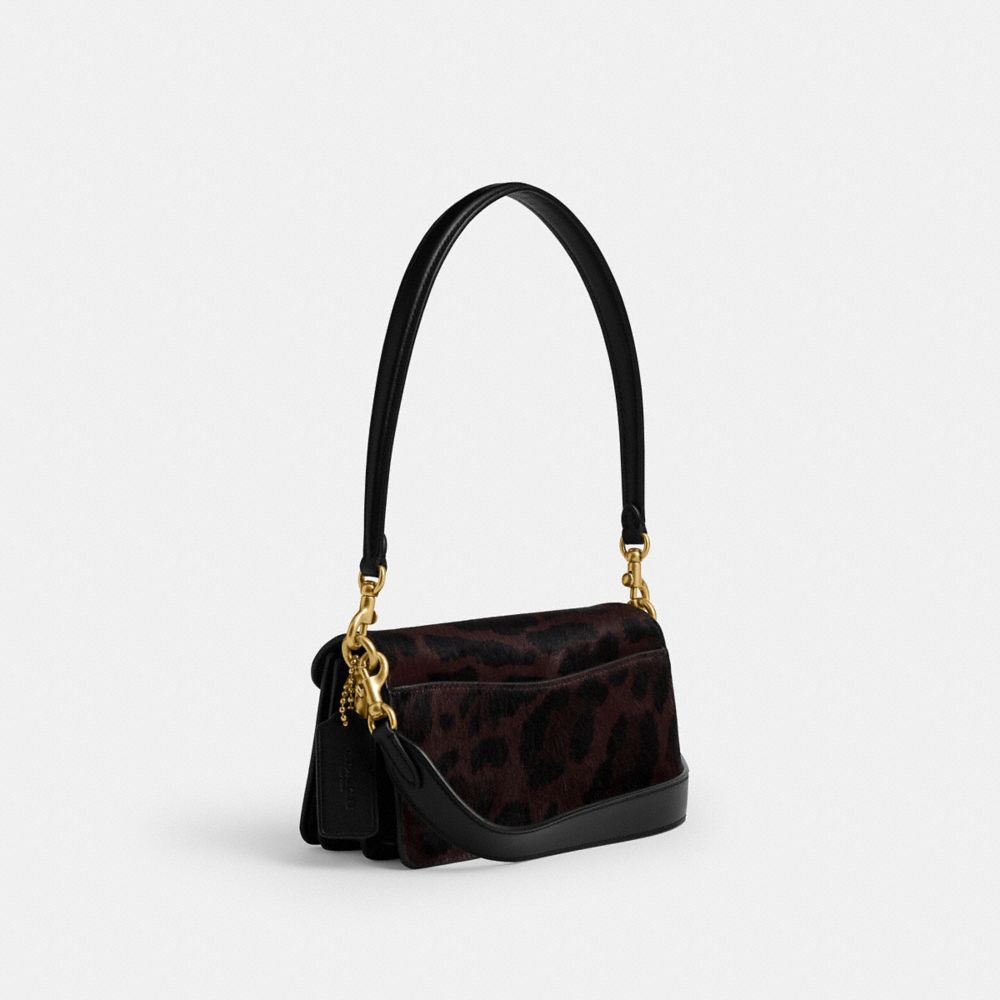 Coach Tabby Shoulder Bag 20 In Haircalf With Leopard Print