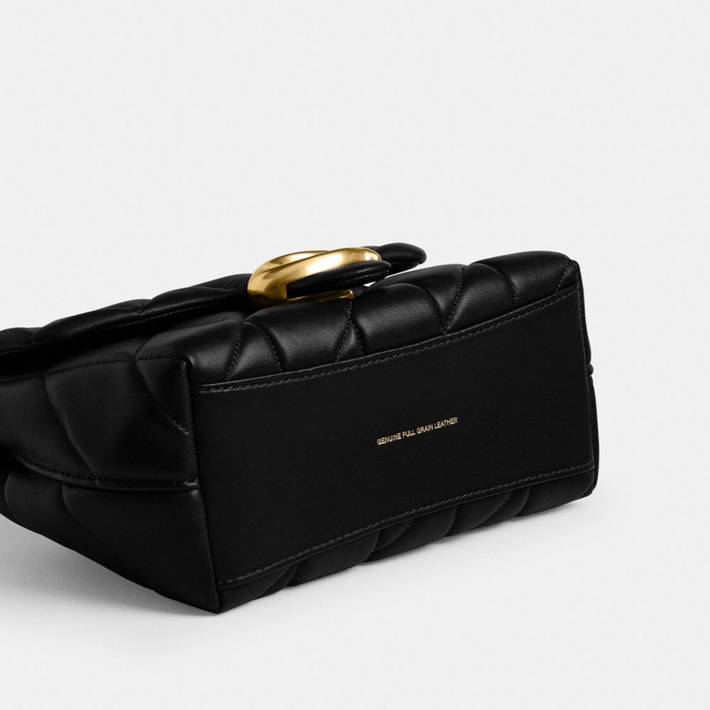 Женские сумки Coach Tabby Top Handle Bag With Quilting — фото 5