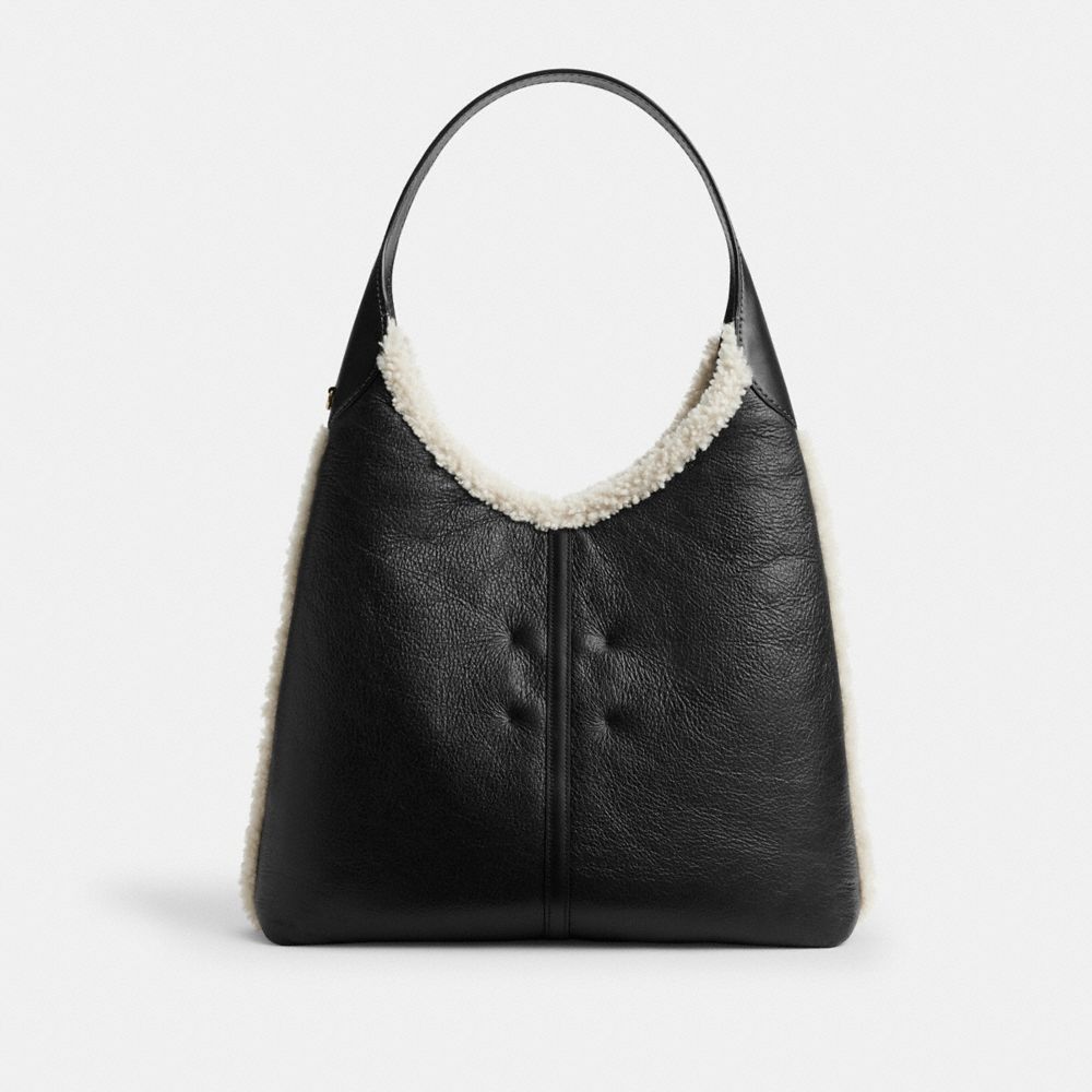 Coach Brooklyn Shoulder Bag 39 In Shearling