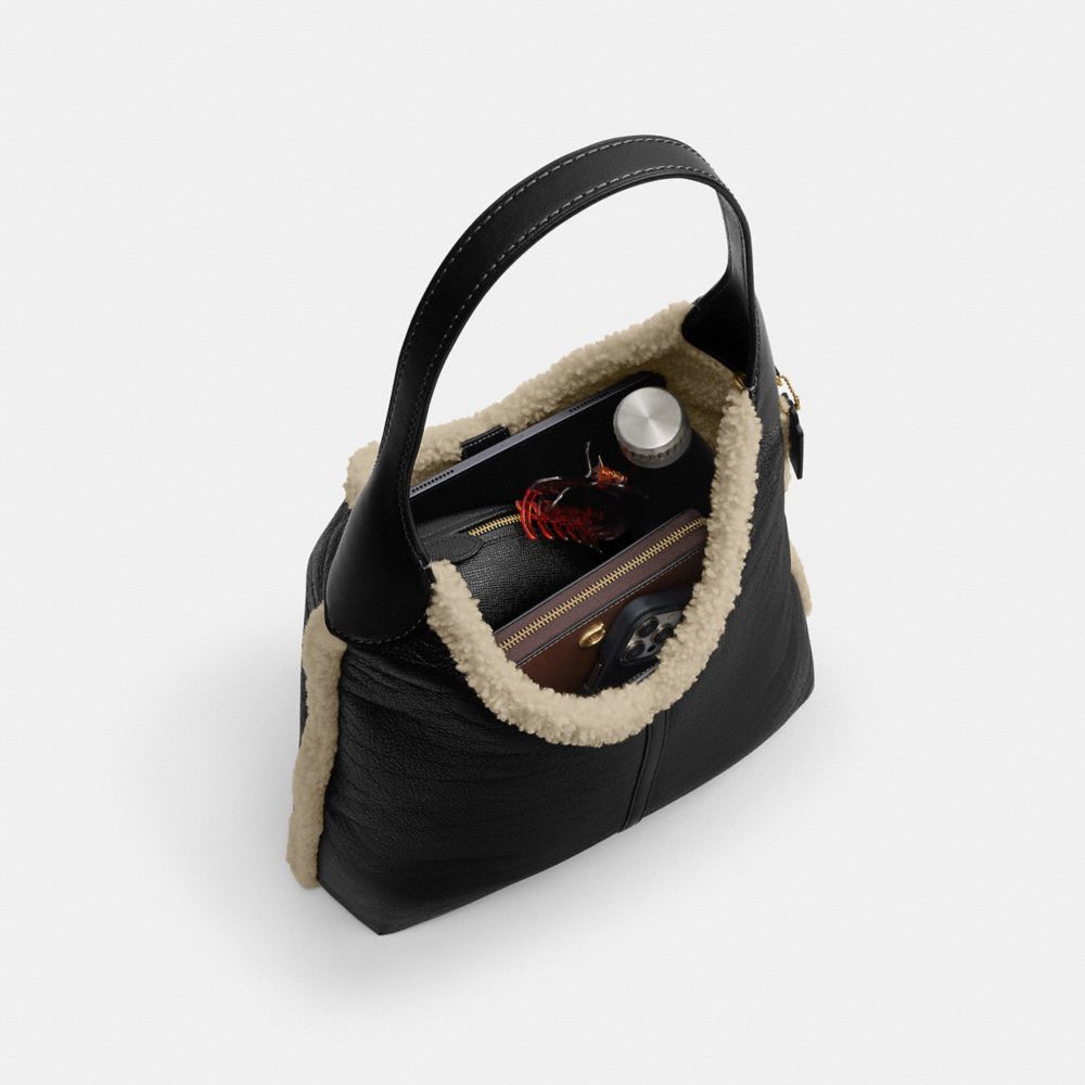 Coach Brooklyn Shoulder Bag 39 In Shearling