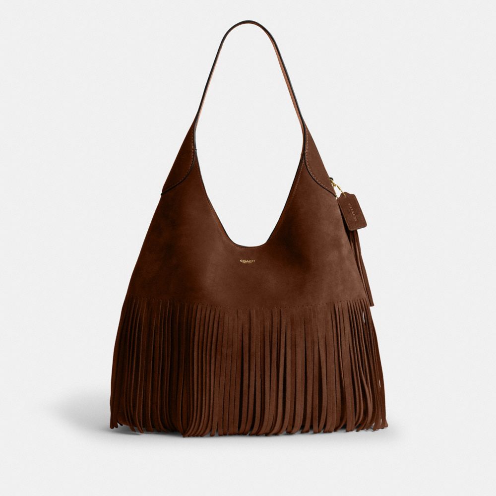 Coach Brooklyn Shoulder Bag 39 With Fringe