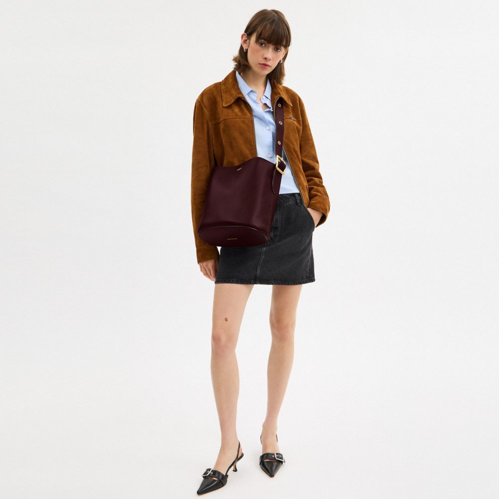 Coach Bleecker Bucket Bag In Multi