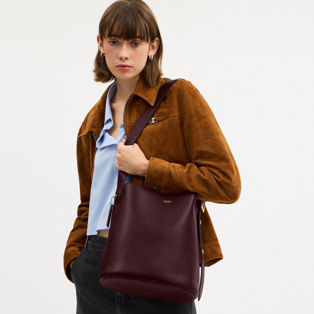 Coach Bleecker Bucket Bag In Multi