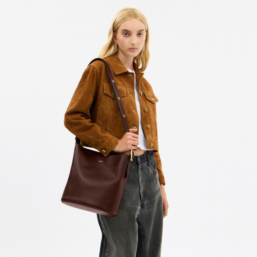 Coach Bleecker Bucket Bag 21 In Multi