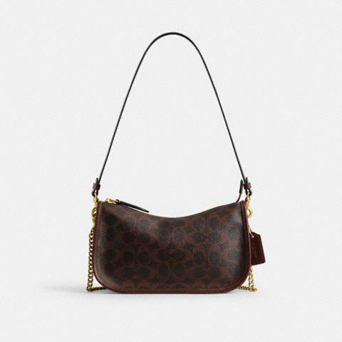 Женские сумки Coach Waverly Bag In Signature Canvas