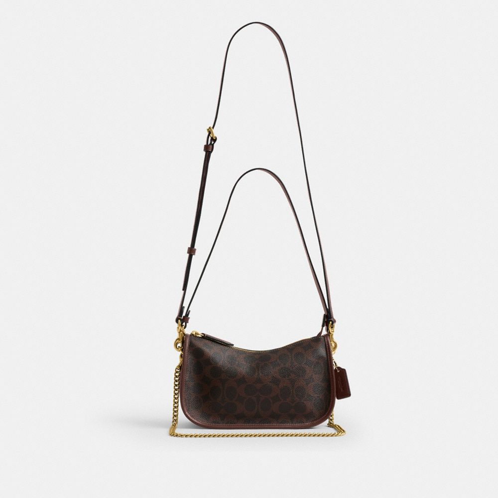 Женские сумки Coach Waverly Bag In Signature Canvas — фото 6