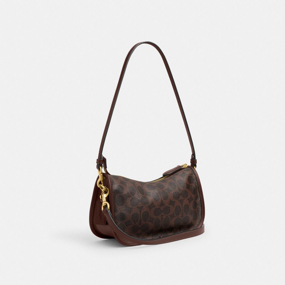 Женские сумки Coach Waverly Bag In Signature Canvas — фото 2