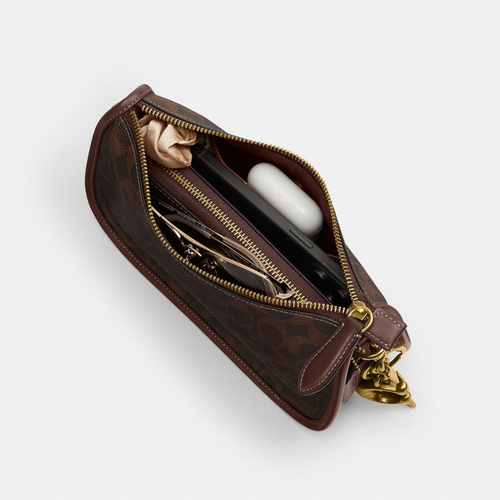 Женские сумки Coach Waverly Bag In Signature Canvas — фото 3