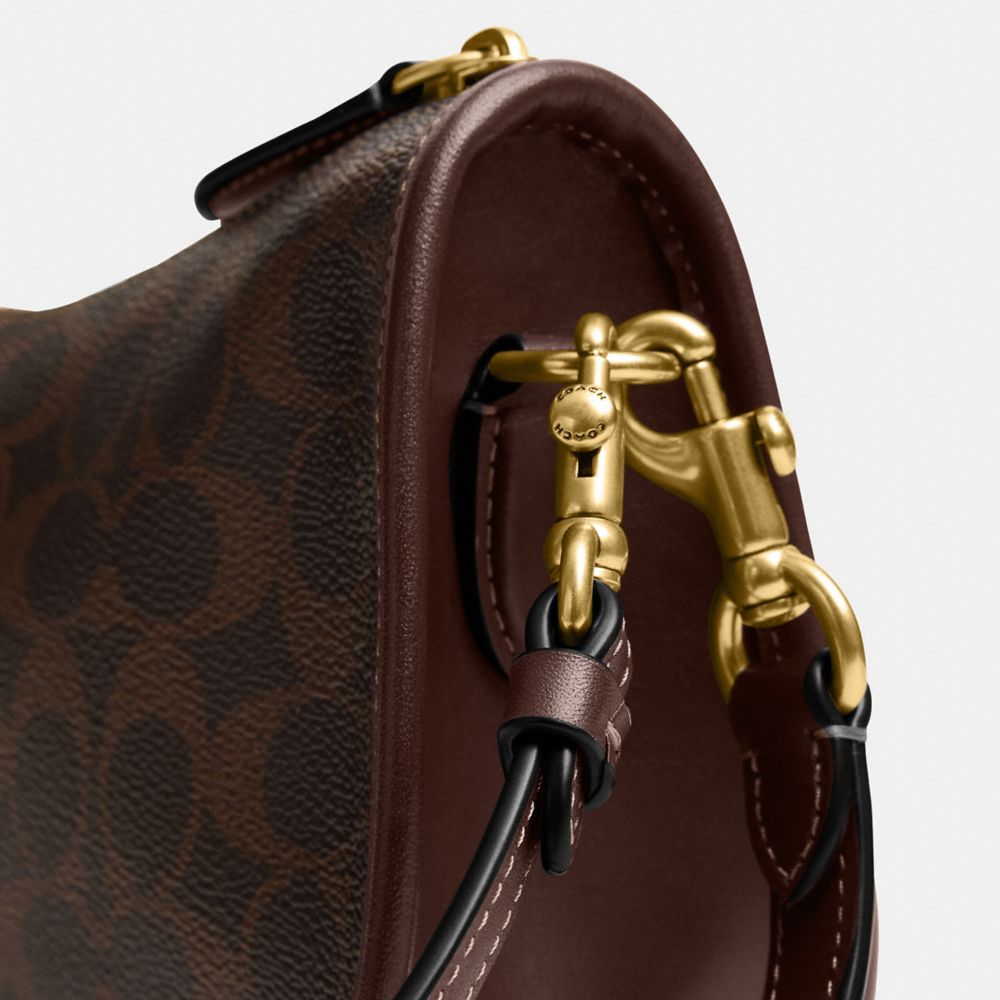 Coach Waverly Bag In Signature Canvas In Multi