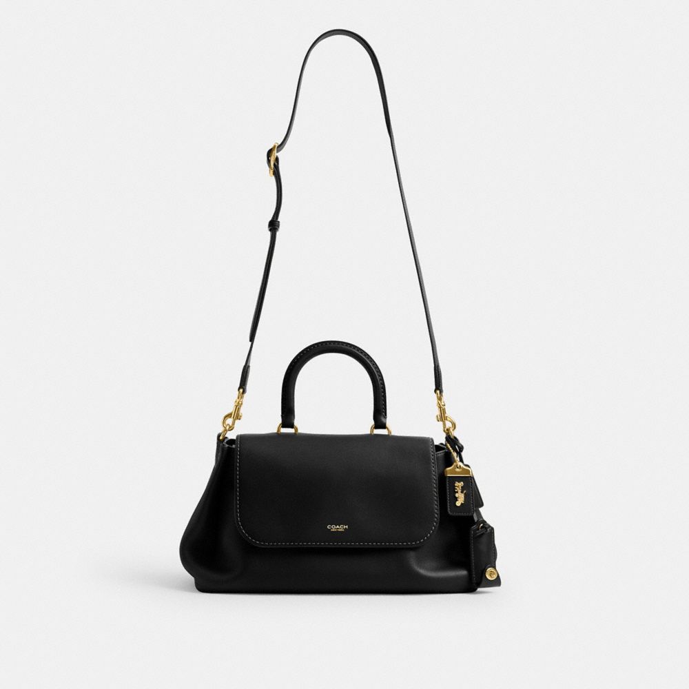 Женские сумки Coach Slouchy Rogue Top Handle — фото 6