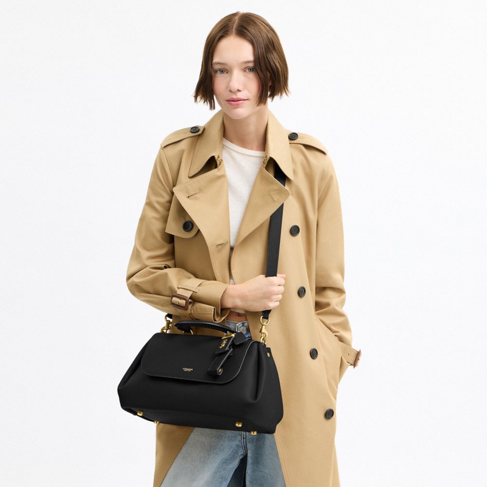 Женские сумки Coach Slouchy Rogue Top Handle — фото 7