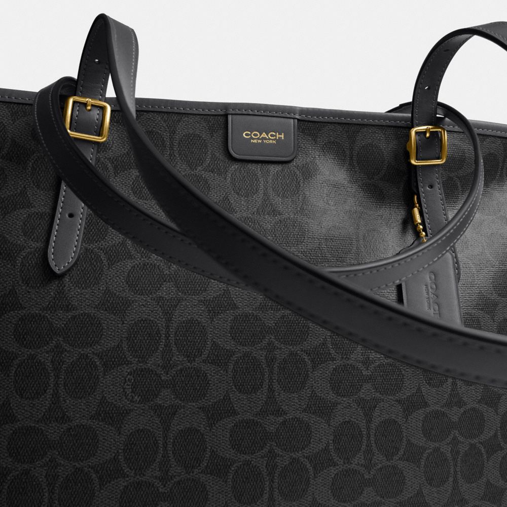 Taxi Tote Bag Signature Canvas