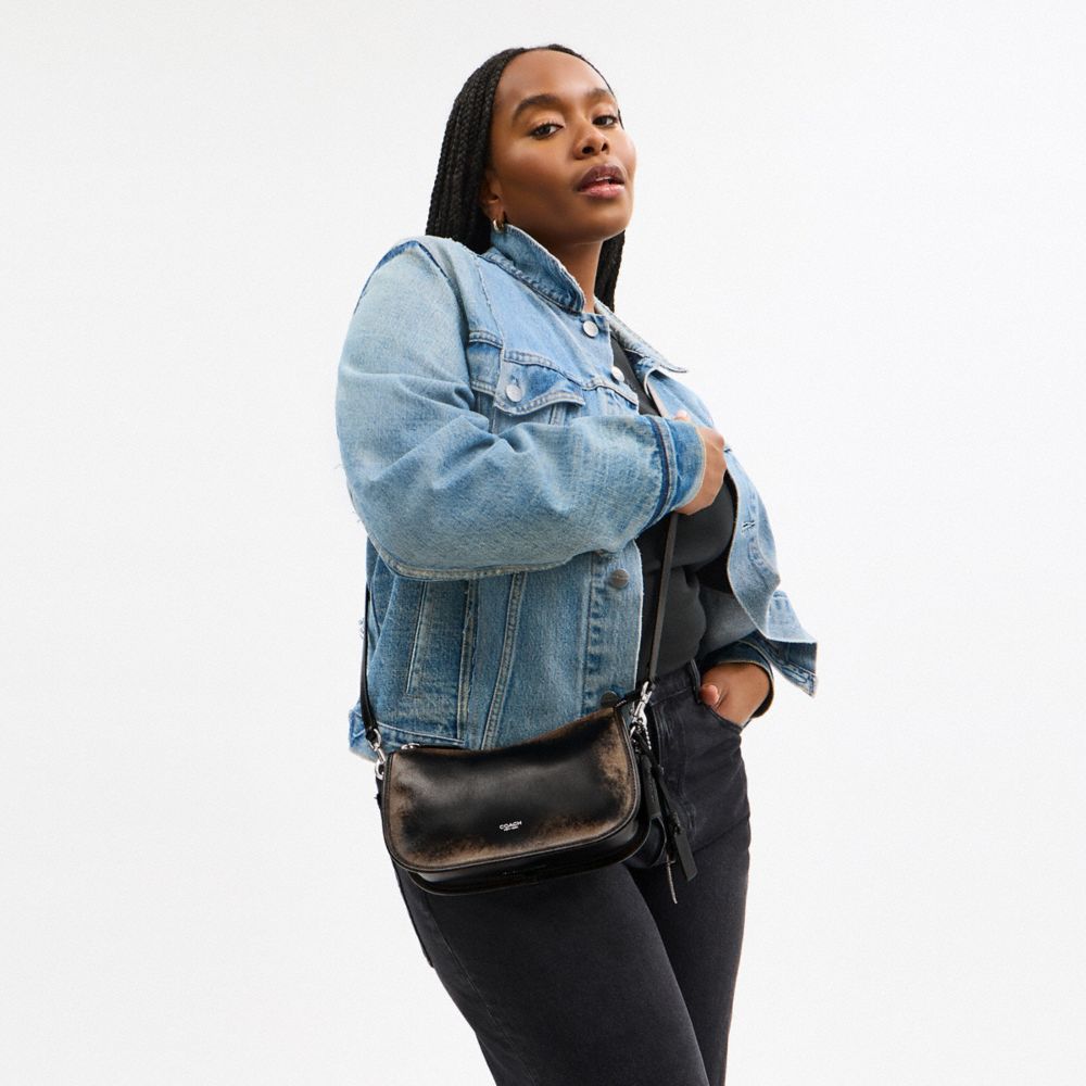 Coach Waverly Bag In Loved Leather
