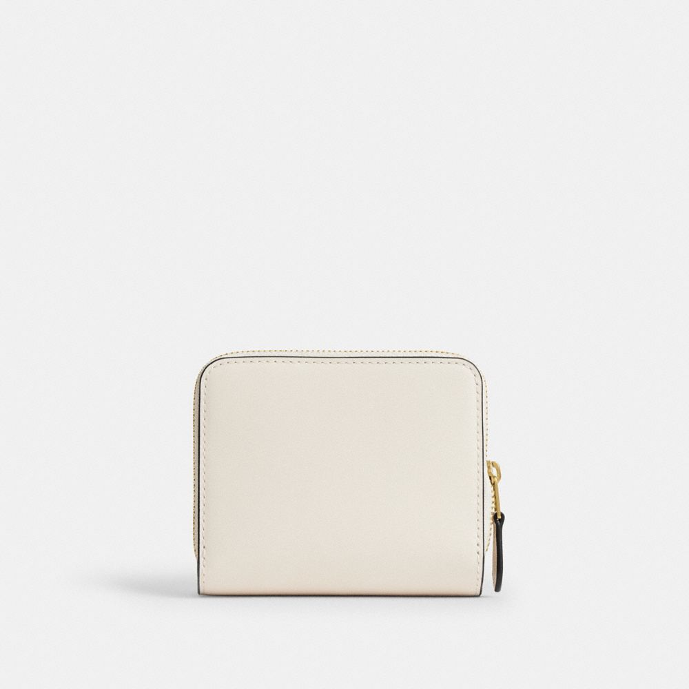 COACH®,エッセンシャル ビルフォールド ウォレット・ステッカー プリント,ミニ財布(二つ/三つ折り),ﾌﾞﾗｽ/ﾁｮｰｸ ﾏﾙﾁ