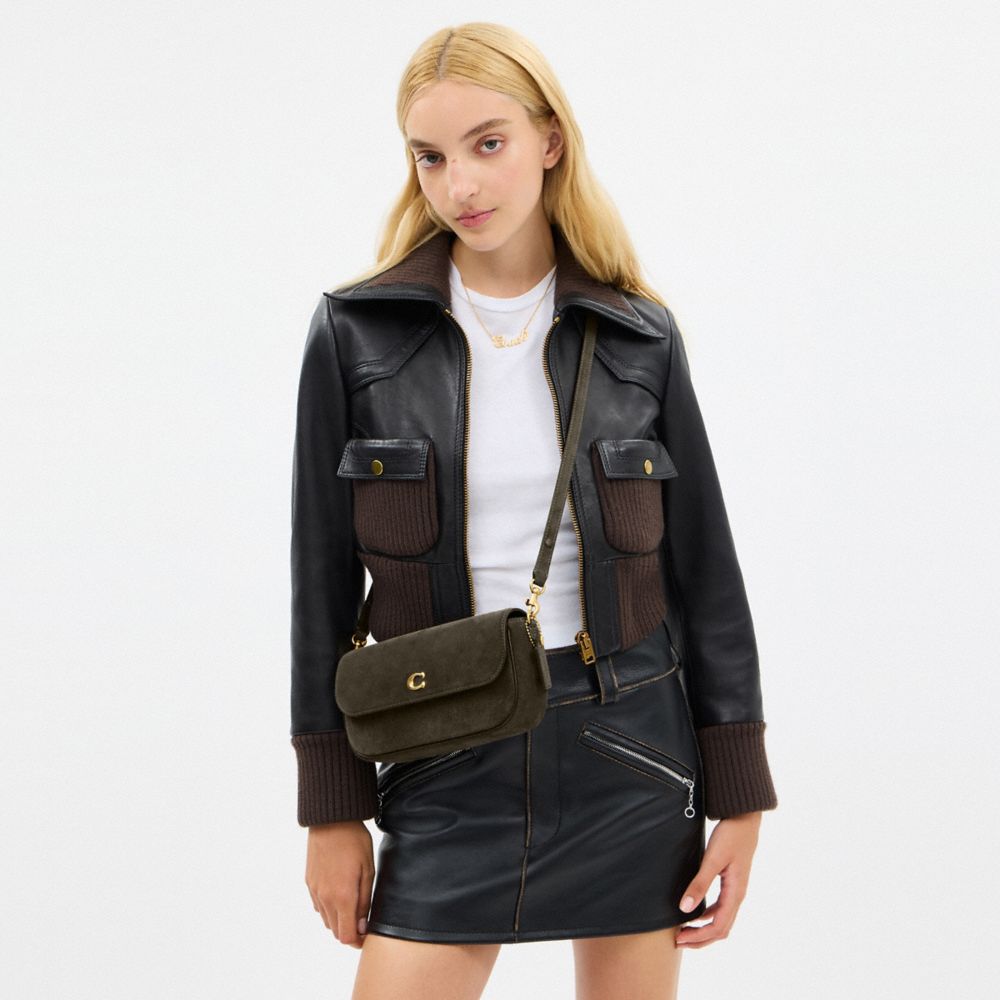 Coach Brook Flap Chain Bag