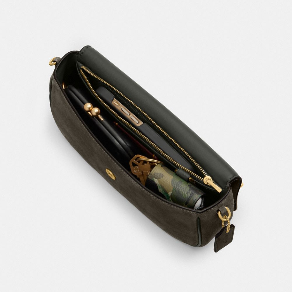 Coach Brook Flap Chain Bag